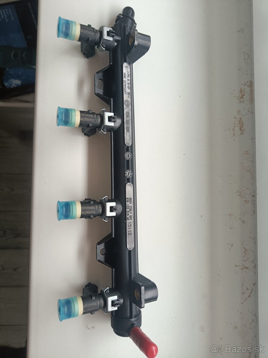 Vstrekovacia lišta, vstrekovacie trysky - 2