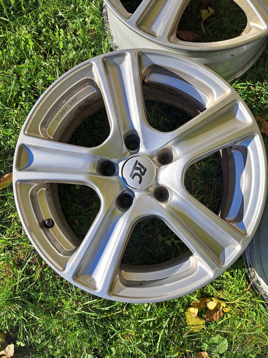 Elektrony Brock 16 - 5x114,3 plus krytky RC - 2