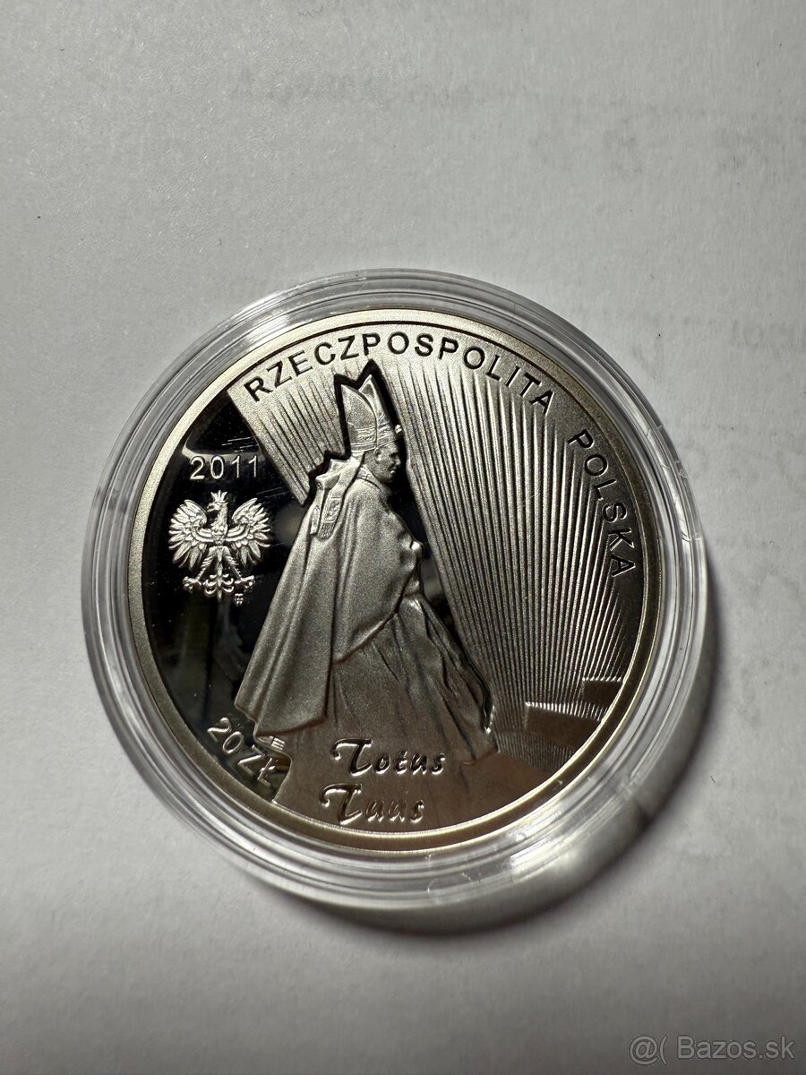 Strieborné medaile Ján Pavol ll - 2