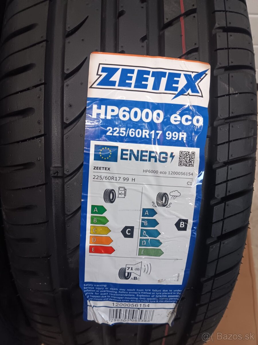 Letné pneumatiky 225/60r17 - 2