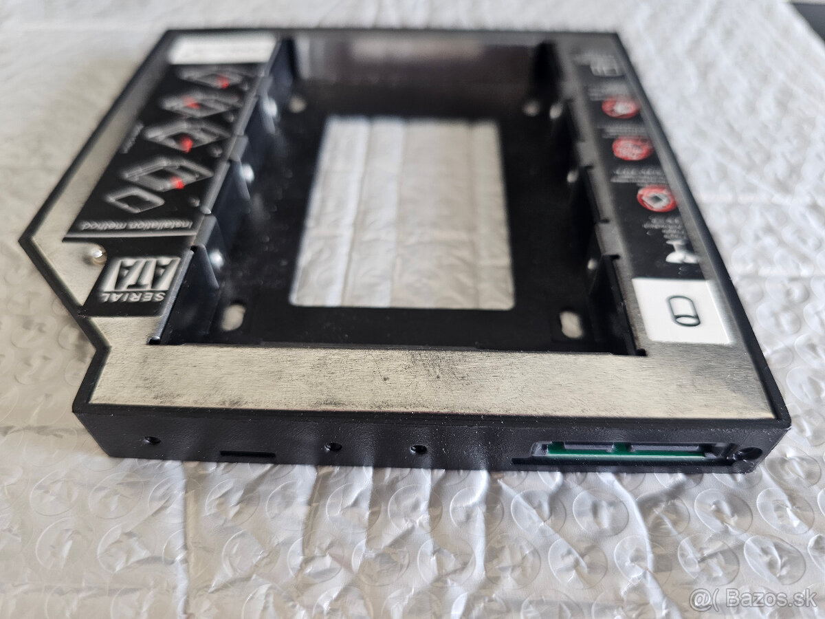 Redukcie CD mechaniky na SSD do notebooku - 2