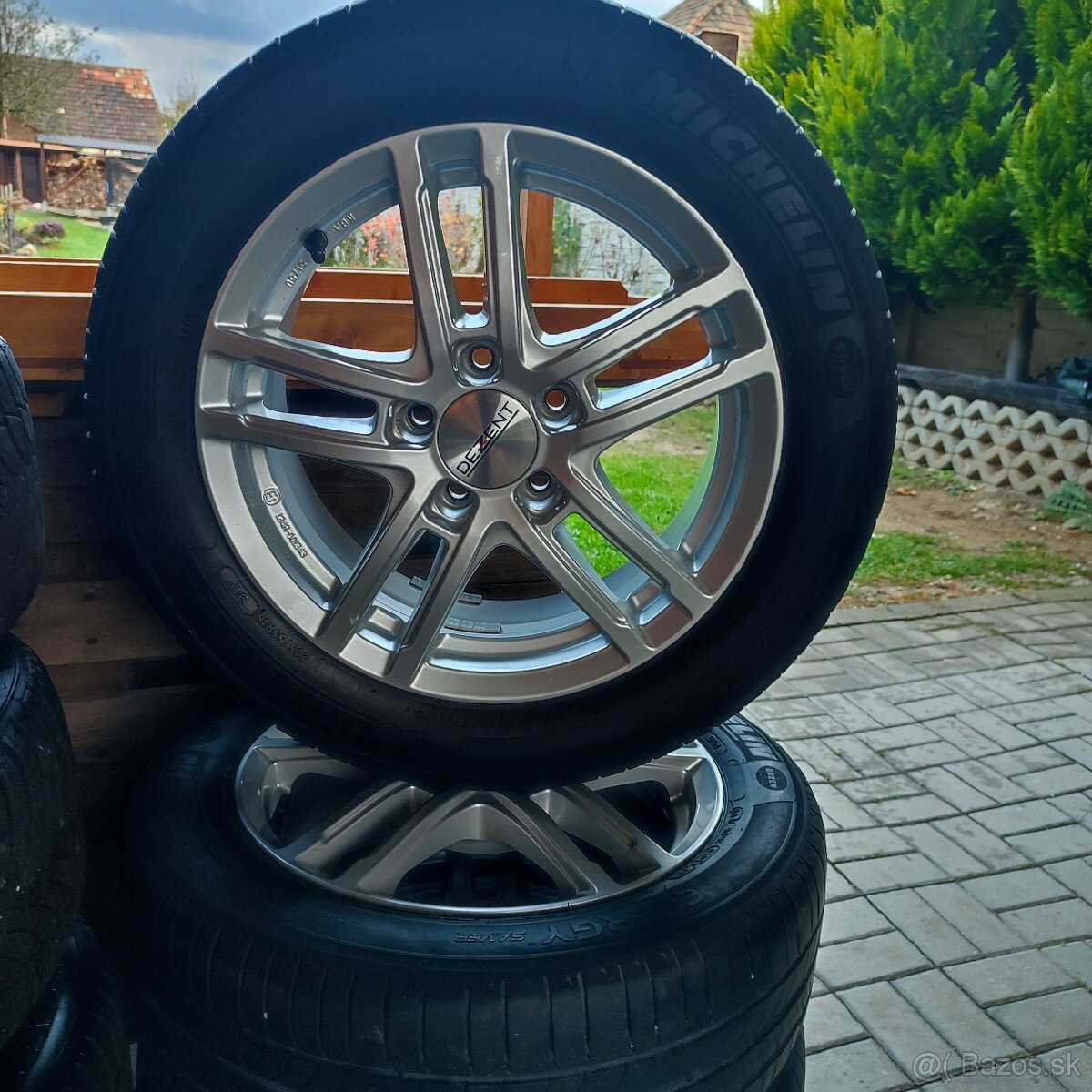 Predám alu kola 5x112r16 dezzent 205/55r16 - 2
