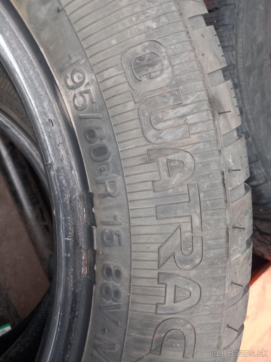 Pneumatiky zimné - Vredestein 195/60/R15 - 2