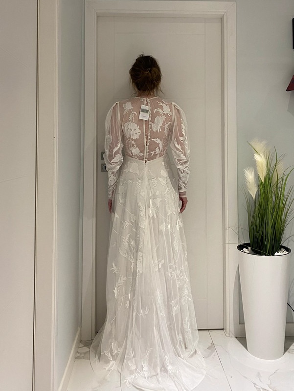 ASOS, Eliza floral embroidered long sleeve , M - 2