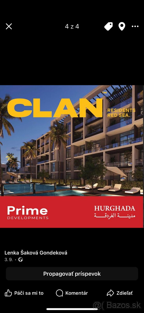 Apartmán v Egypte🏖️🔆🩷 - 2