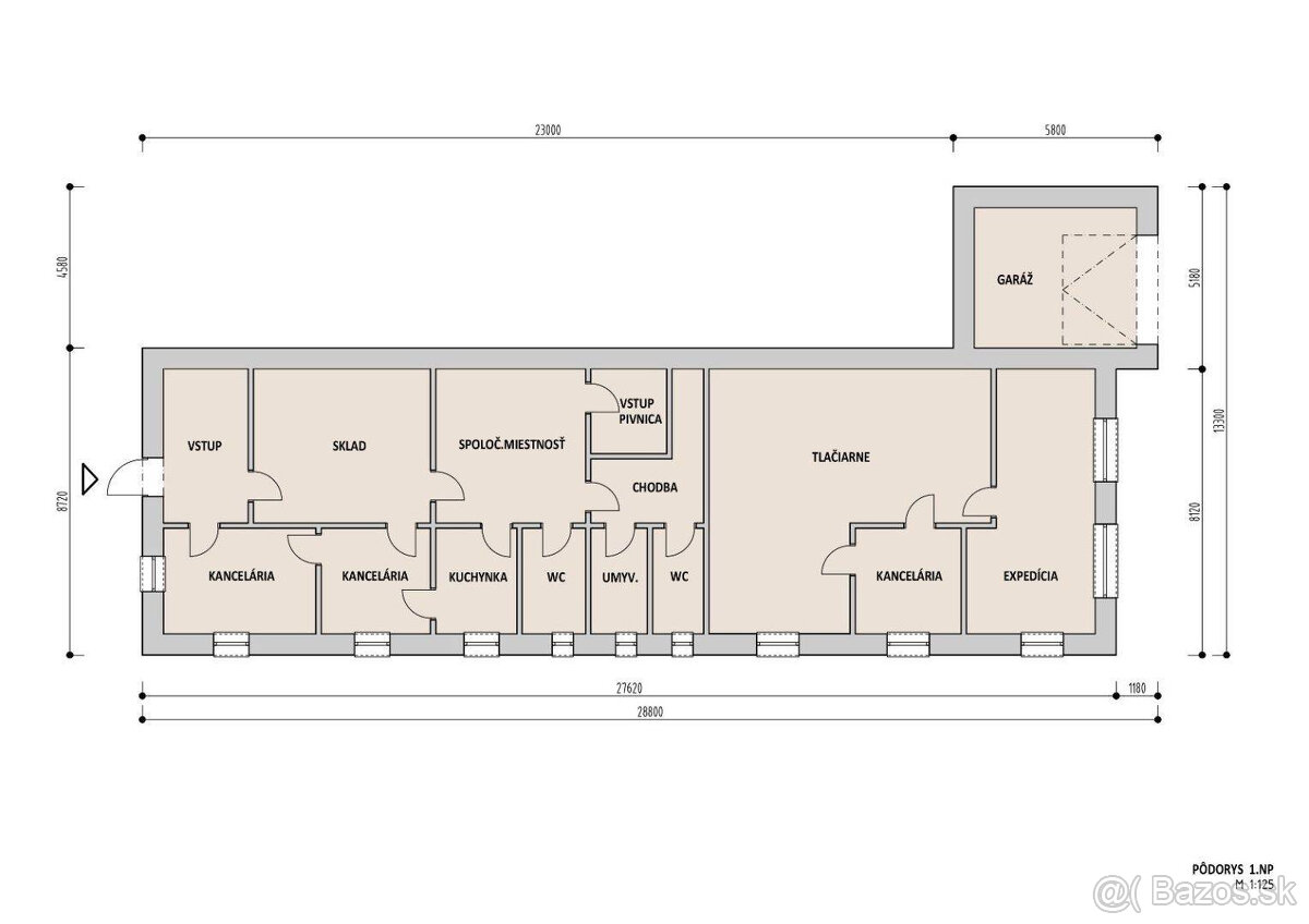 Komerčná budova - Ilava - centrum mesta - 2