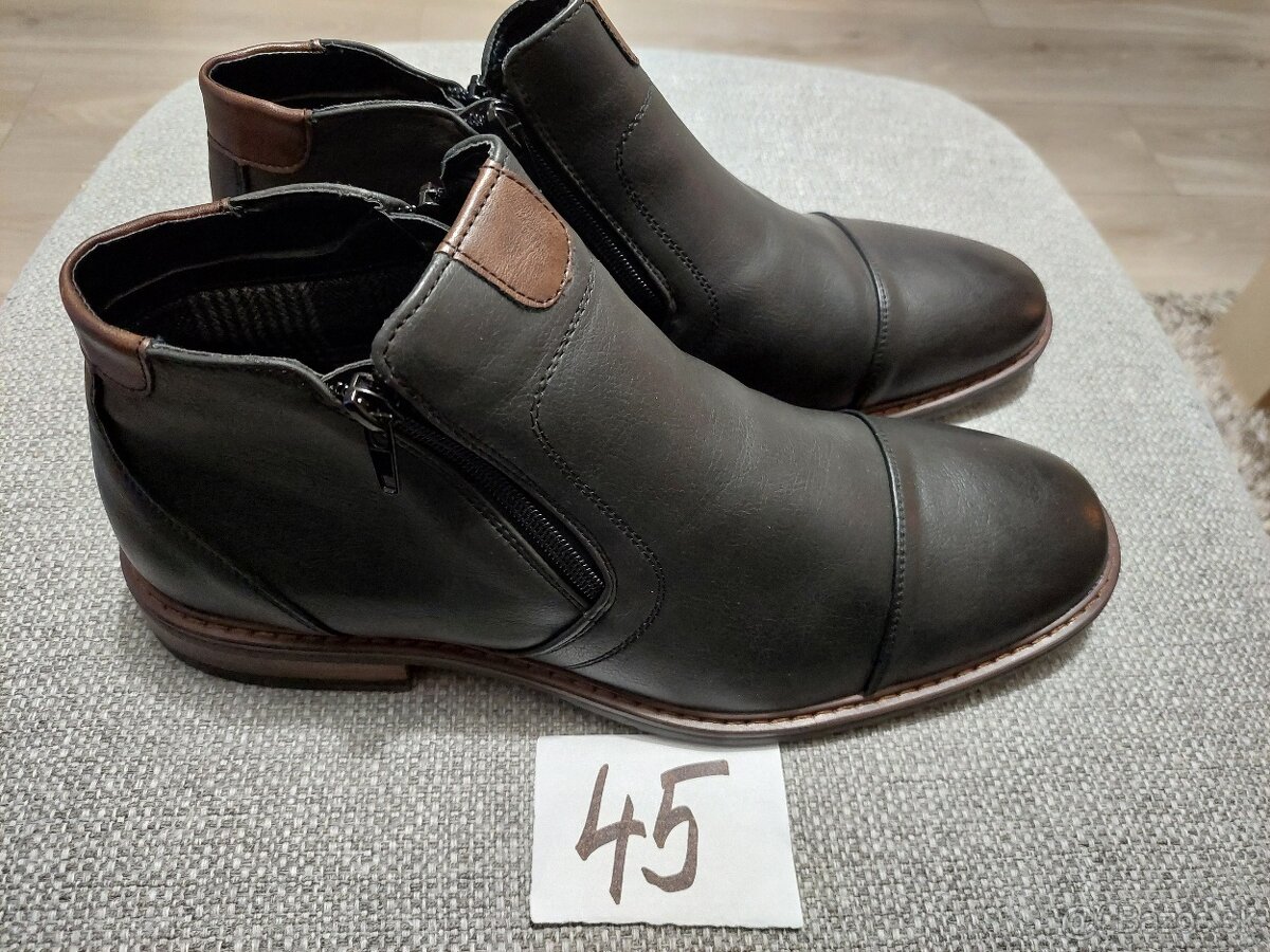 Pánske zimné čižmy 45 - 2