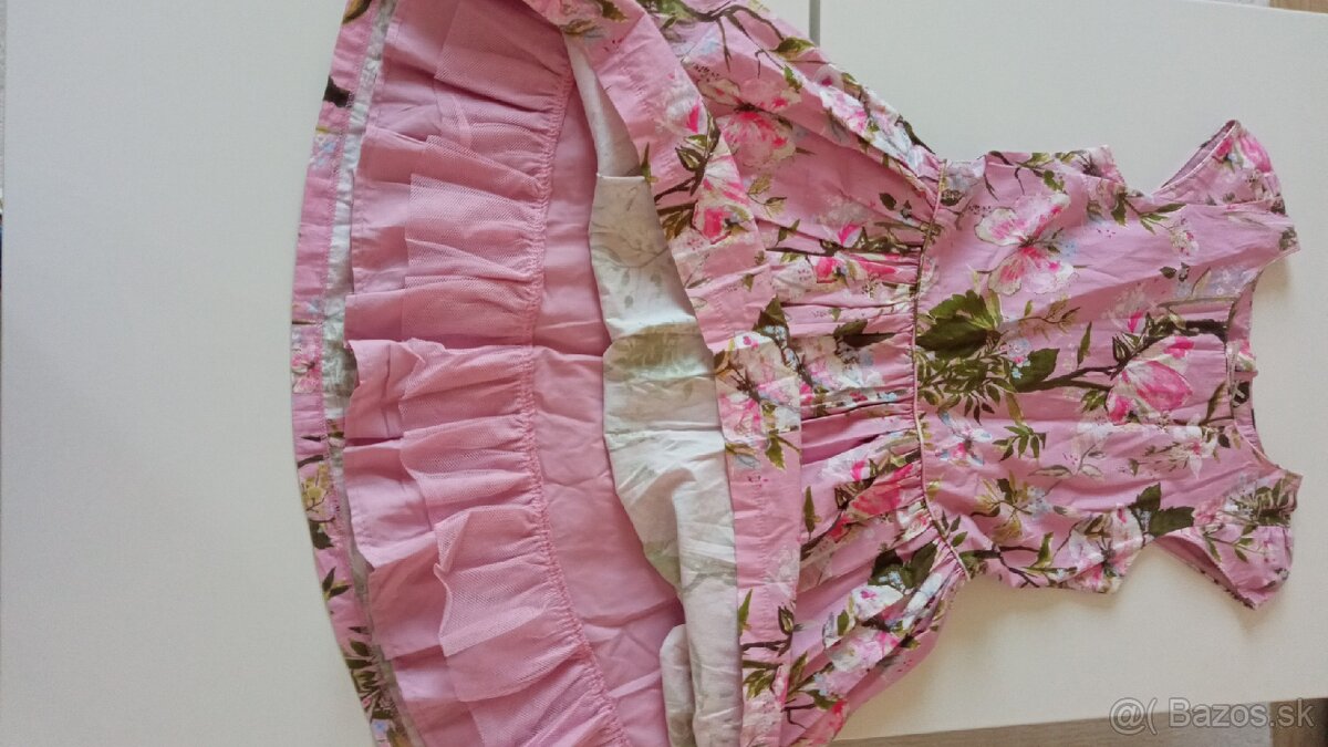 Dievčenské letné šaty zn. NEXT - 2