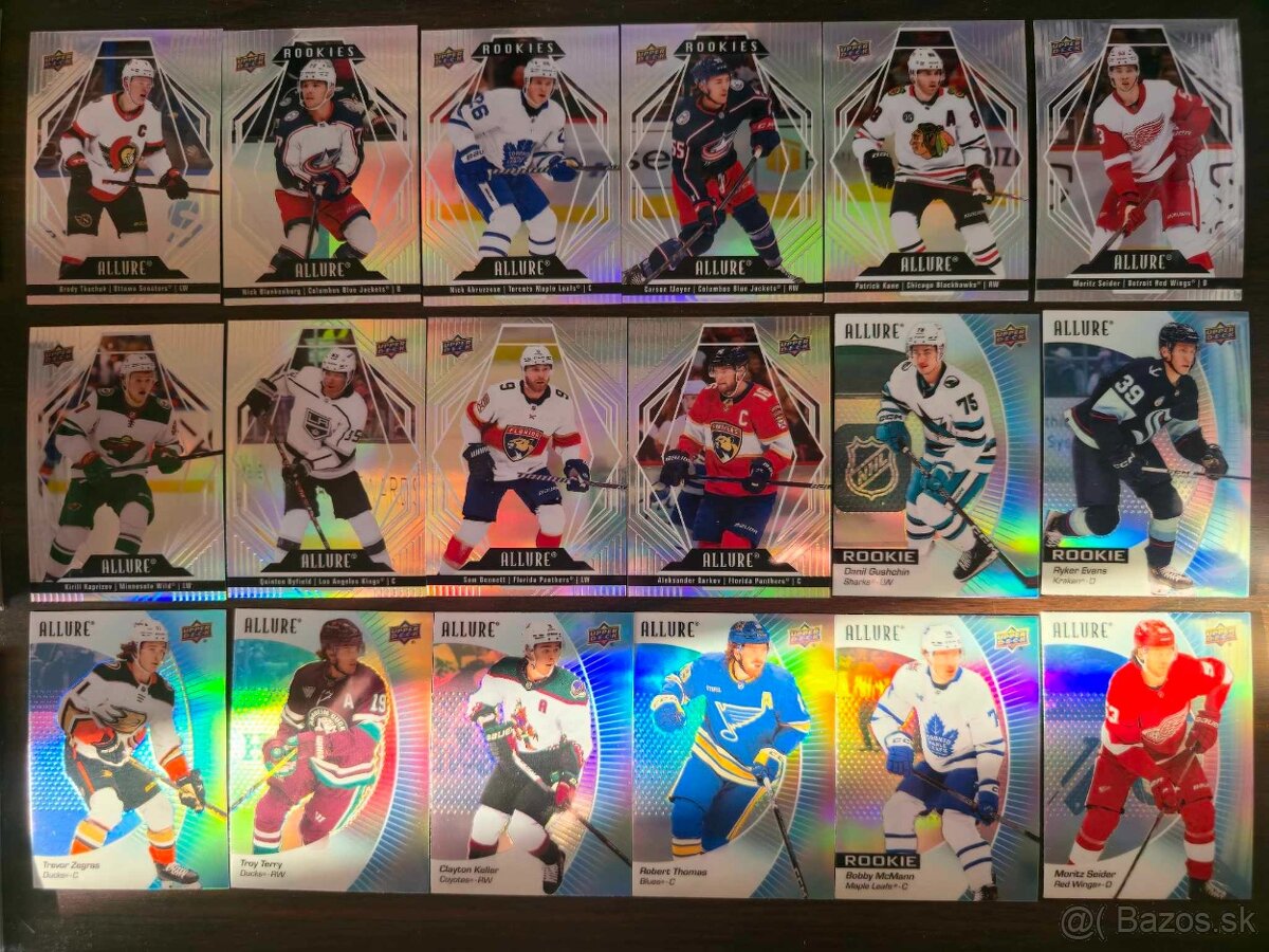 Predám hokejove kartičky NHL Black Diamond, Fleer, Allure - 2