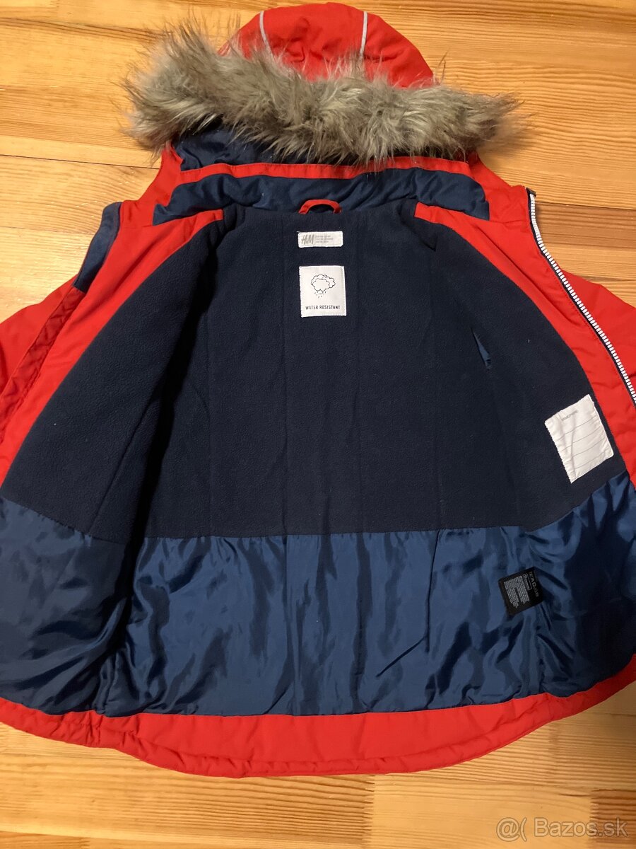 Bunda vel. 7-8 rokov H&M - 2