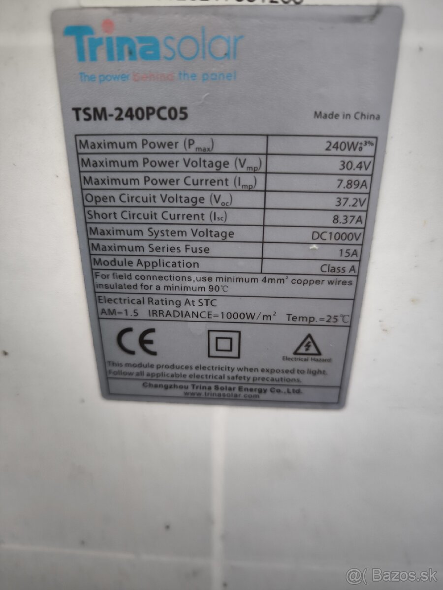 Solárne fotovoltaické panely - 2