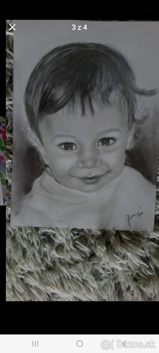 Kreslenier realistických portretov podľa fotogragie - 2