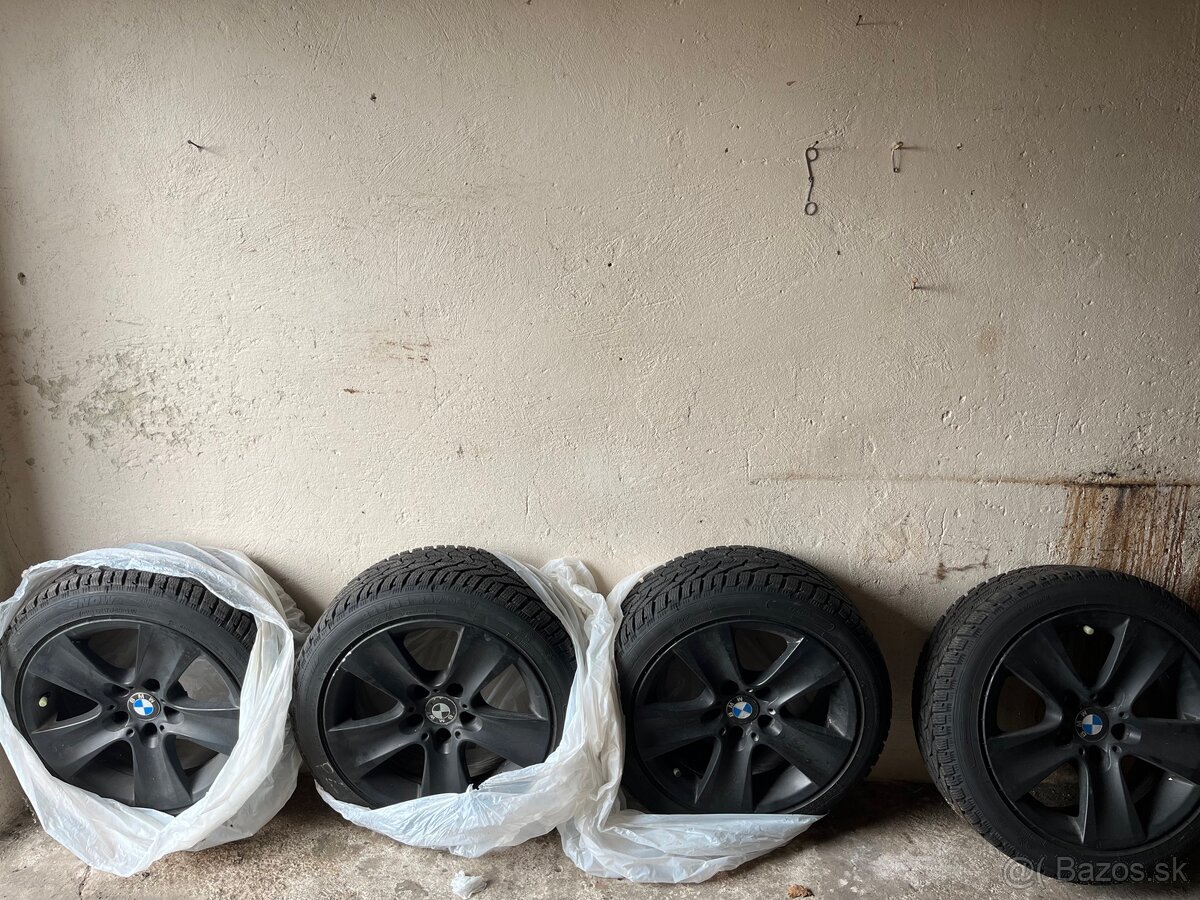 R17 5x120 BMW kolesa + zimné pneu - 2
