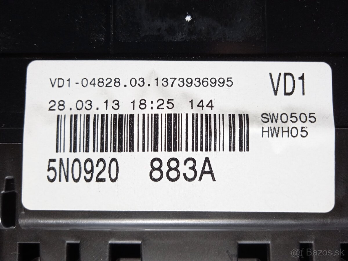 Farebne Budiky tiguan facelift 2014 - 2