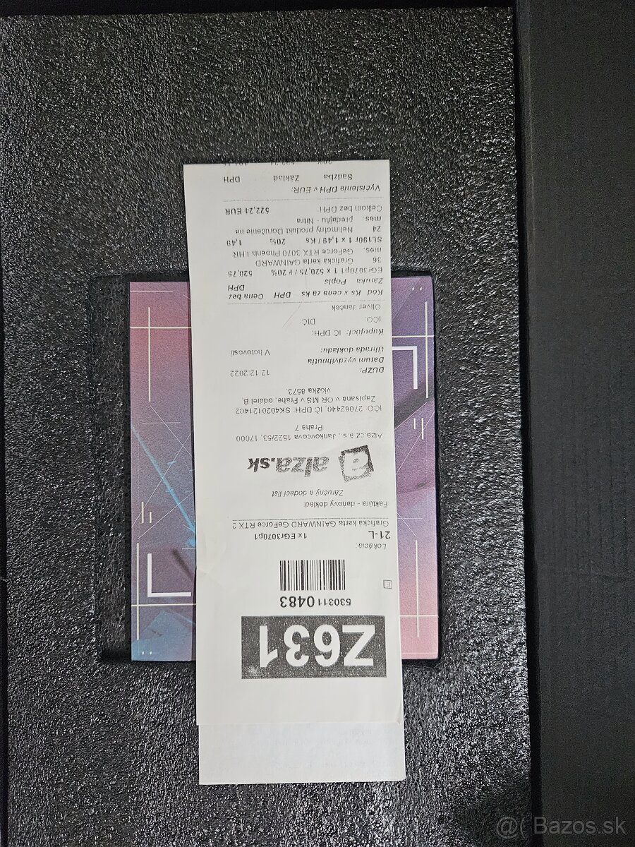nVidia GeForce RTX 3070 8GB (v zaruke) - 2