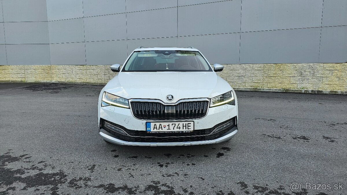 Škoda Superb Combi Scout 2.0 TDI 140kW 4x4 DSG 2020 190000km - 2