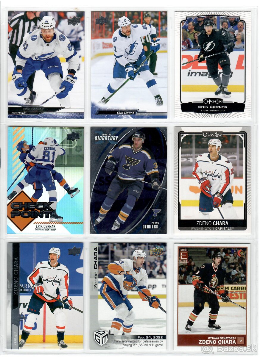 Hokejove karticky Slovakov v NHL - 2