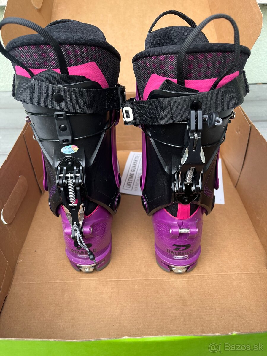 Skialpové dámske lyžiarky vel 240/245 - 2