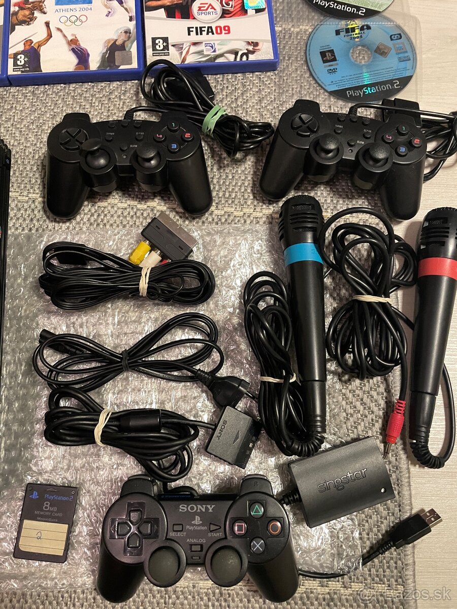 Playstation 2 FAT model SCPH 30004 + prislušenstvo - 2