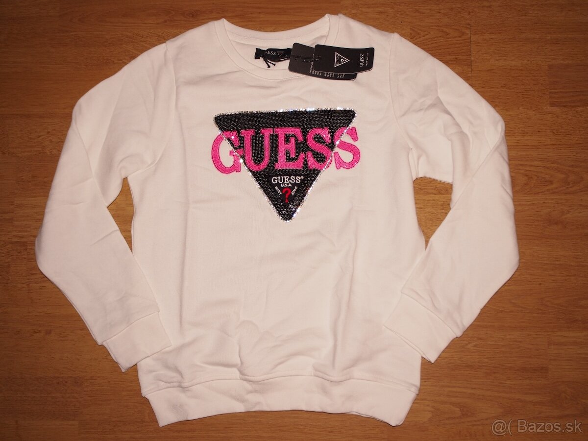 Guess dámska biela mikina - 2