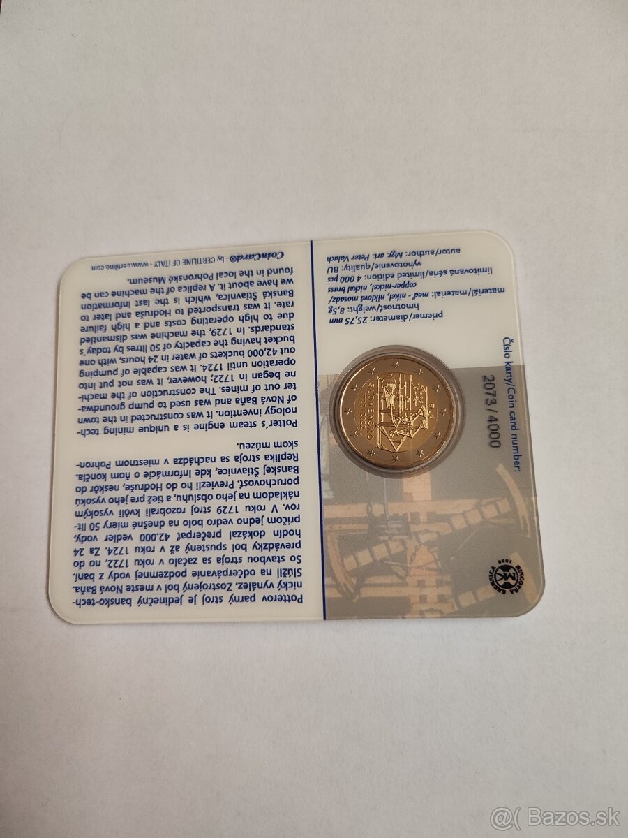 Slovenská coincard 2022 - 2