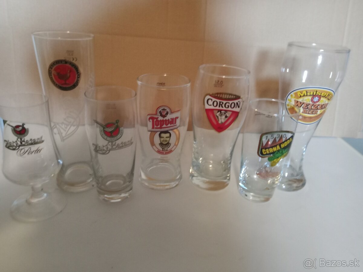 Pivné poháre - 2
