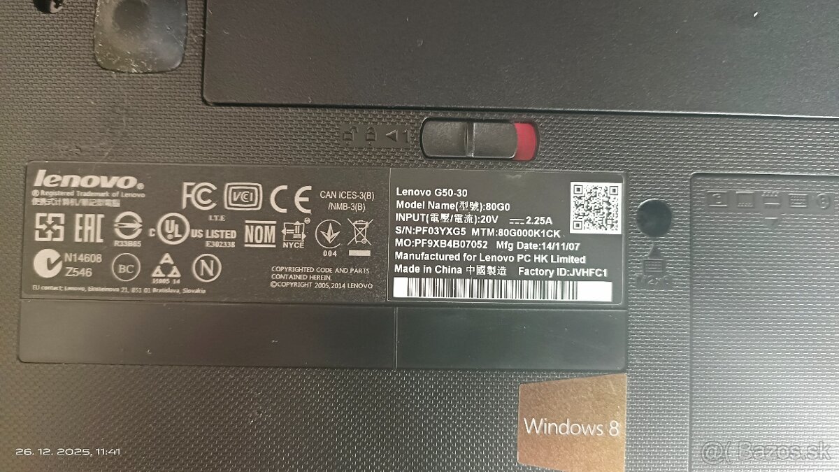 Lenovo G50-30 - 2