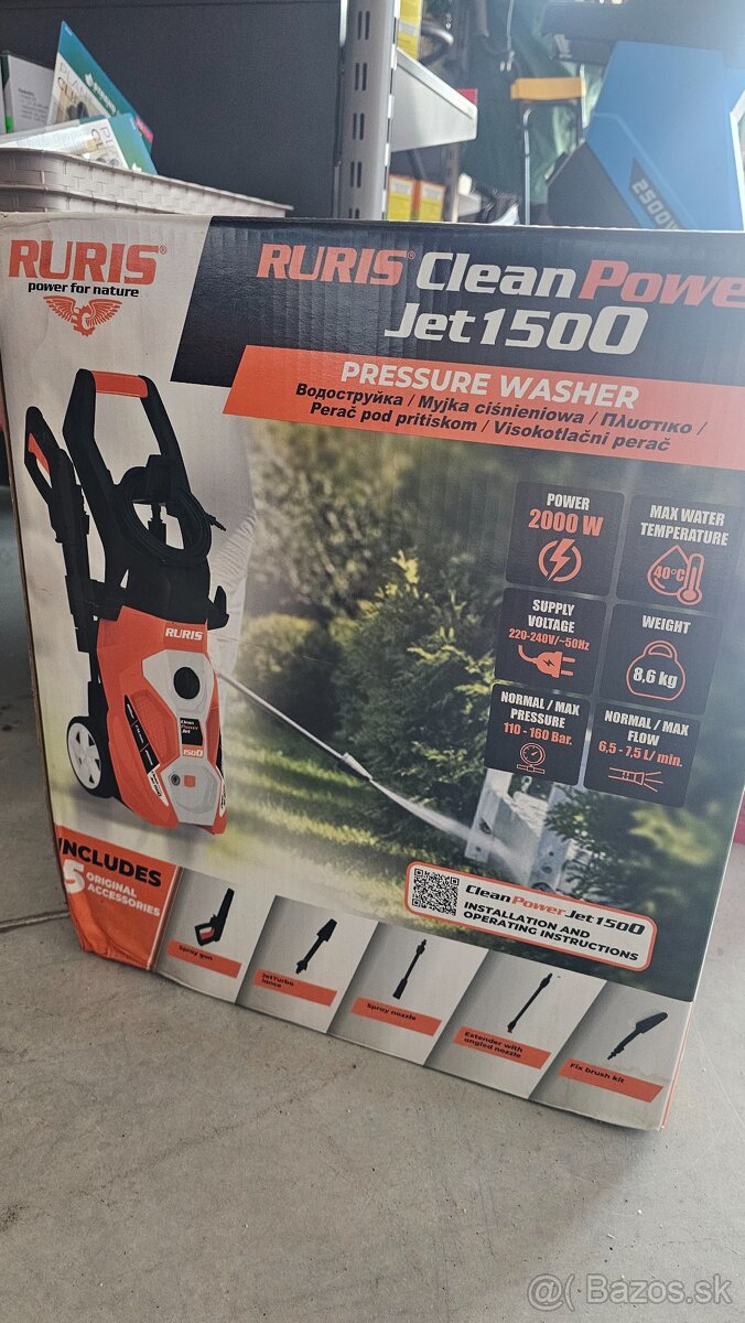 VYSOKOTLAKOVY CISTIC RURIS JET 1500 NOVY - 2