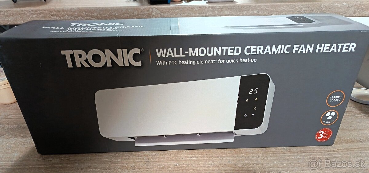 Tronic - Nástenný ohrievač - 2