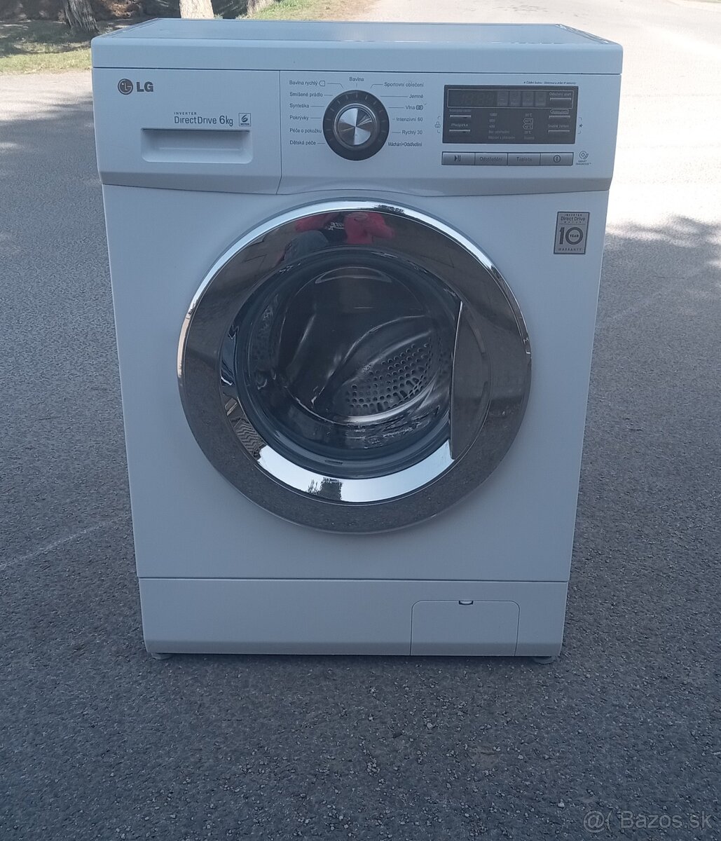 Predám plnefunkčná automatická práčka LG Direct Drive,displ. - 2