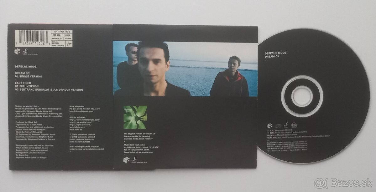 Depeche Mode EU CD Dream On - 2