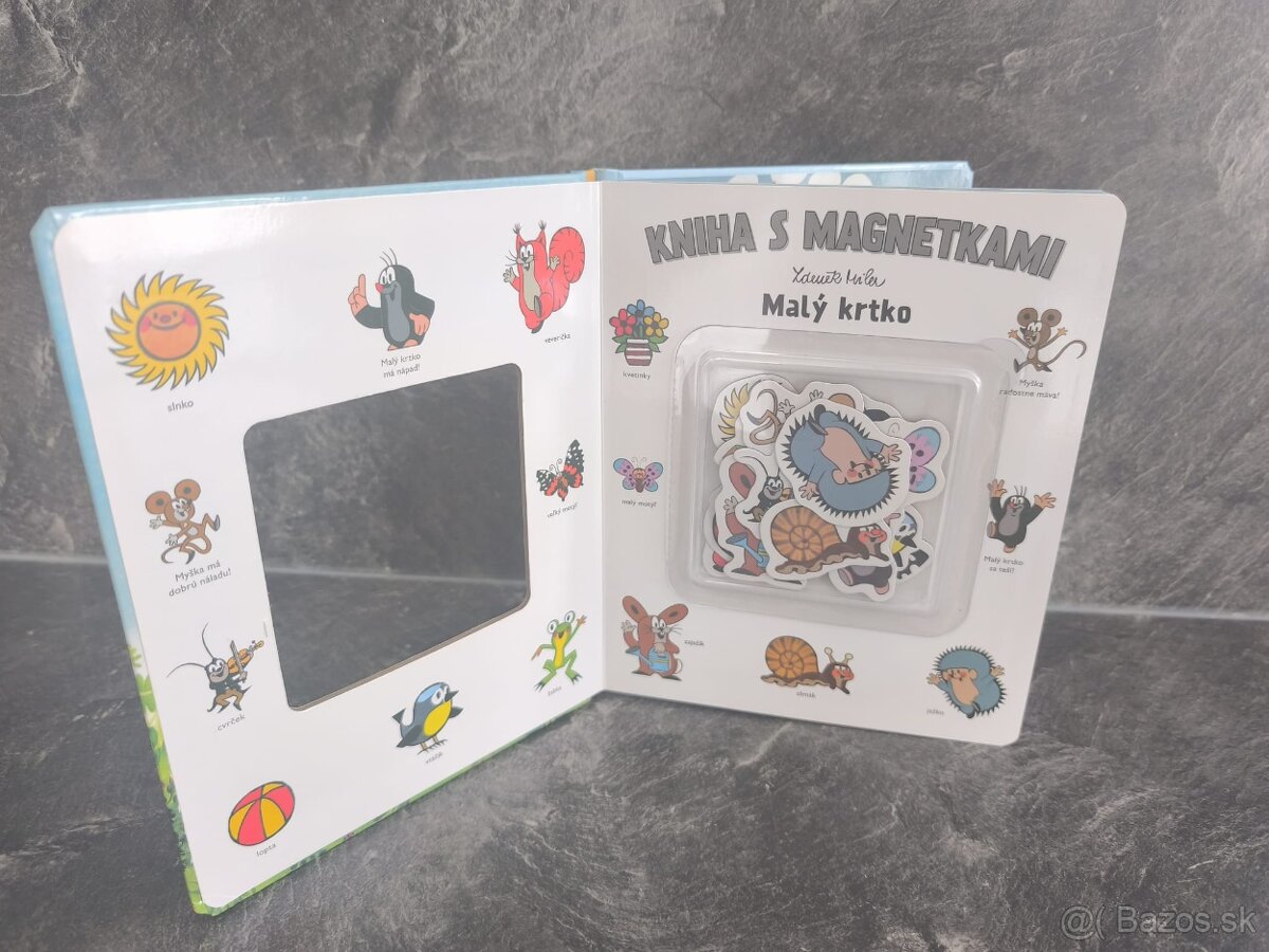 Kniha s magnetkami Malý krtko - Miler Zdeněk - 2