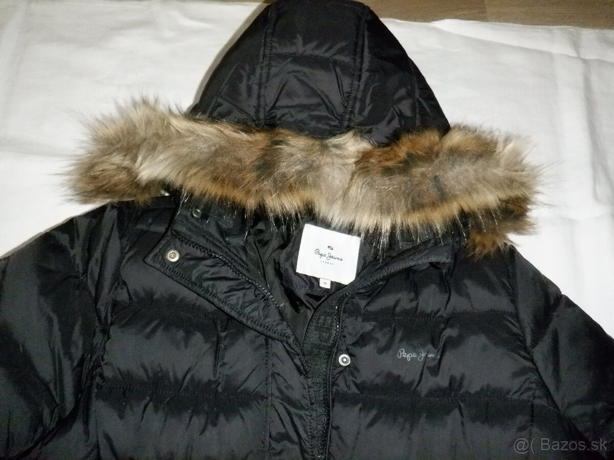Krásna dámska zimná bunda Pepe Jeans-nová+šál zdarma - 2