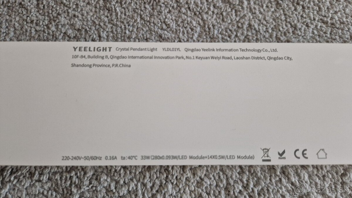 Yeelight Crystal Pendant Light - 2