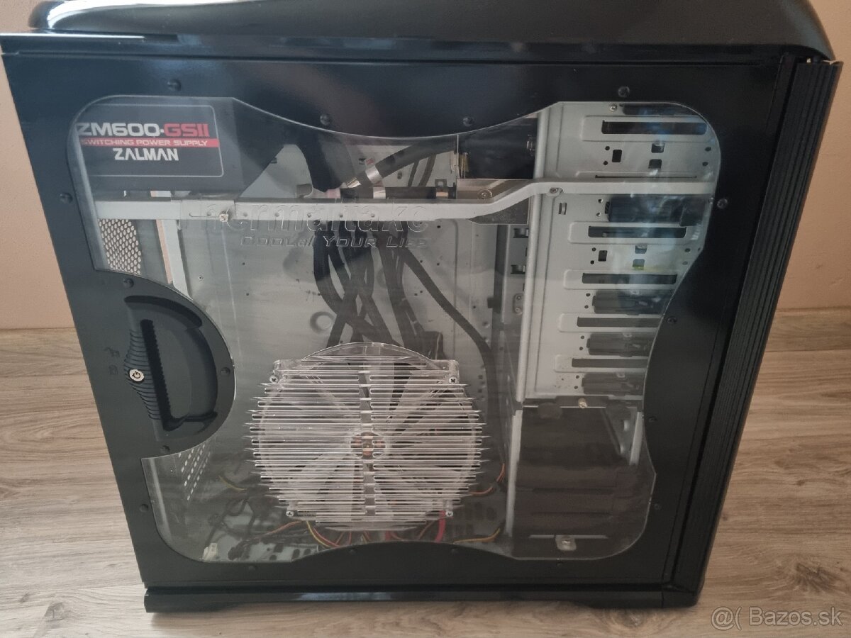 PC skrinka Thermaltake Armor+zdroj 600W+chladič CPU - 2