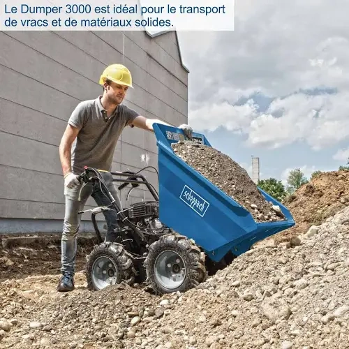 PRENÁJOM Mini Dumper Scheppach dp3000 - 2