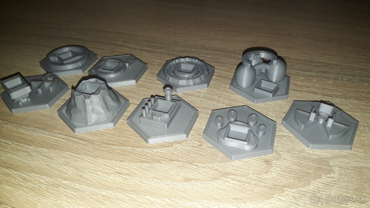 Mars Teraformace - špeciálne terény do hry - 2