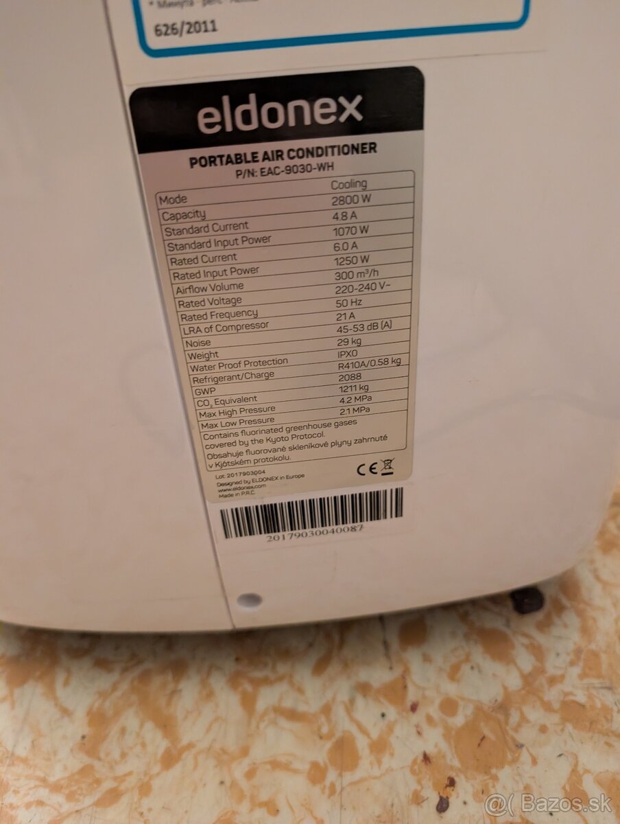 Prenosná klimatizácia Eldonex - 2