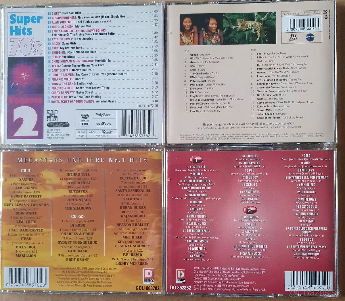 Zahraničné hudovné CD - 2