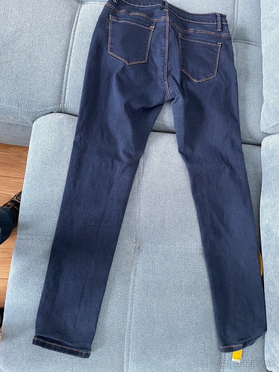 Elastické rifle dámske - 2