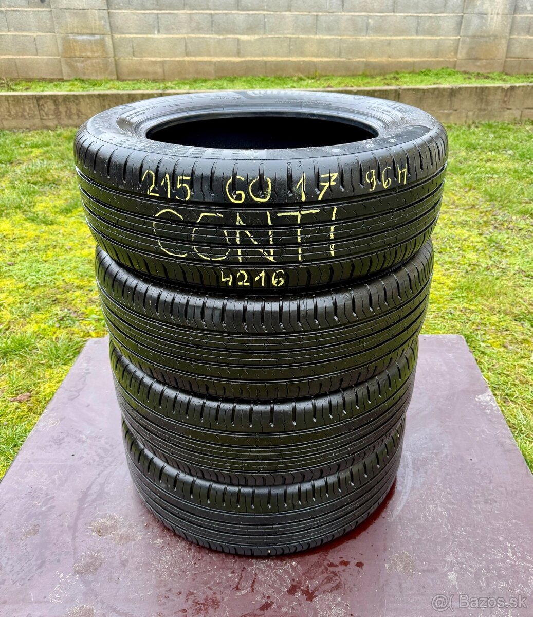 215/60 r17 letné CONTINENTAL 96H - 2