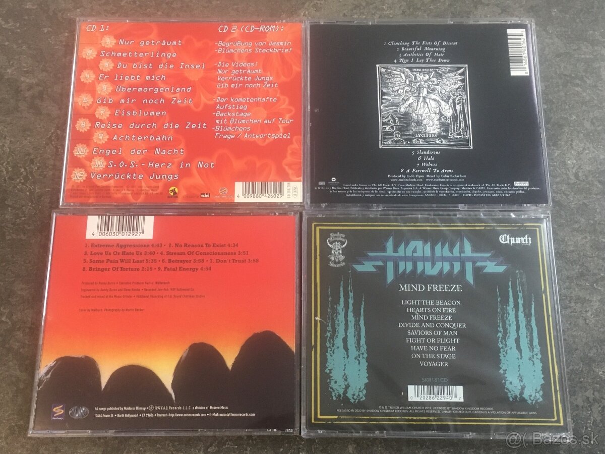 CD albumy + single - 2