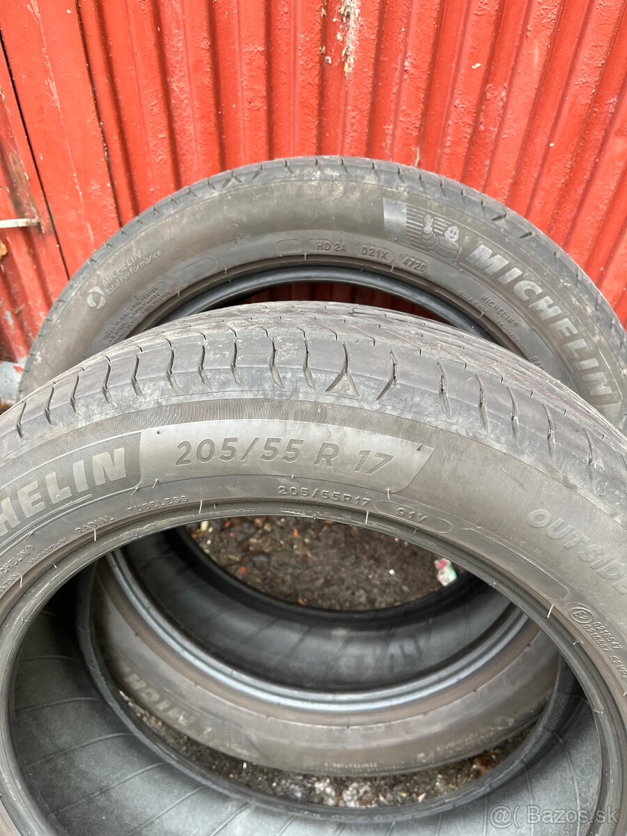 205/55R17 91V michelin - 2