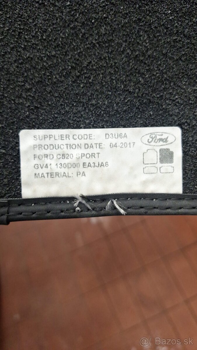 KOBERCE ROHOŽE FORD KUGA 2017 - 2