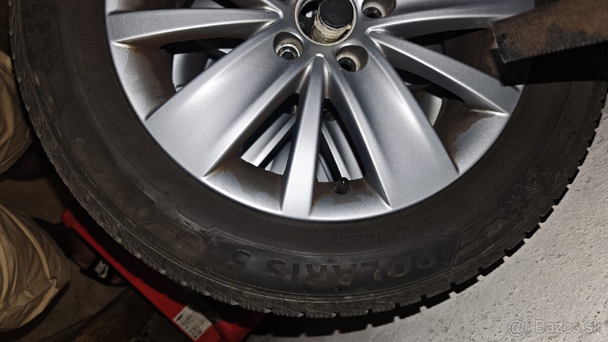 Predám disky ba vw Passat B7 215/55r16 - 2
