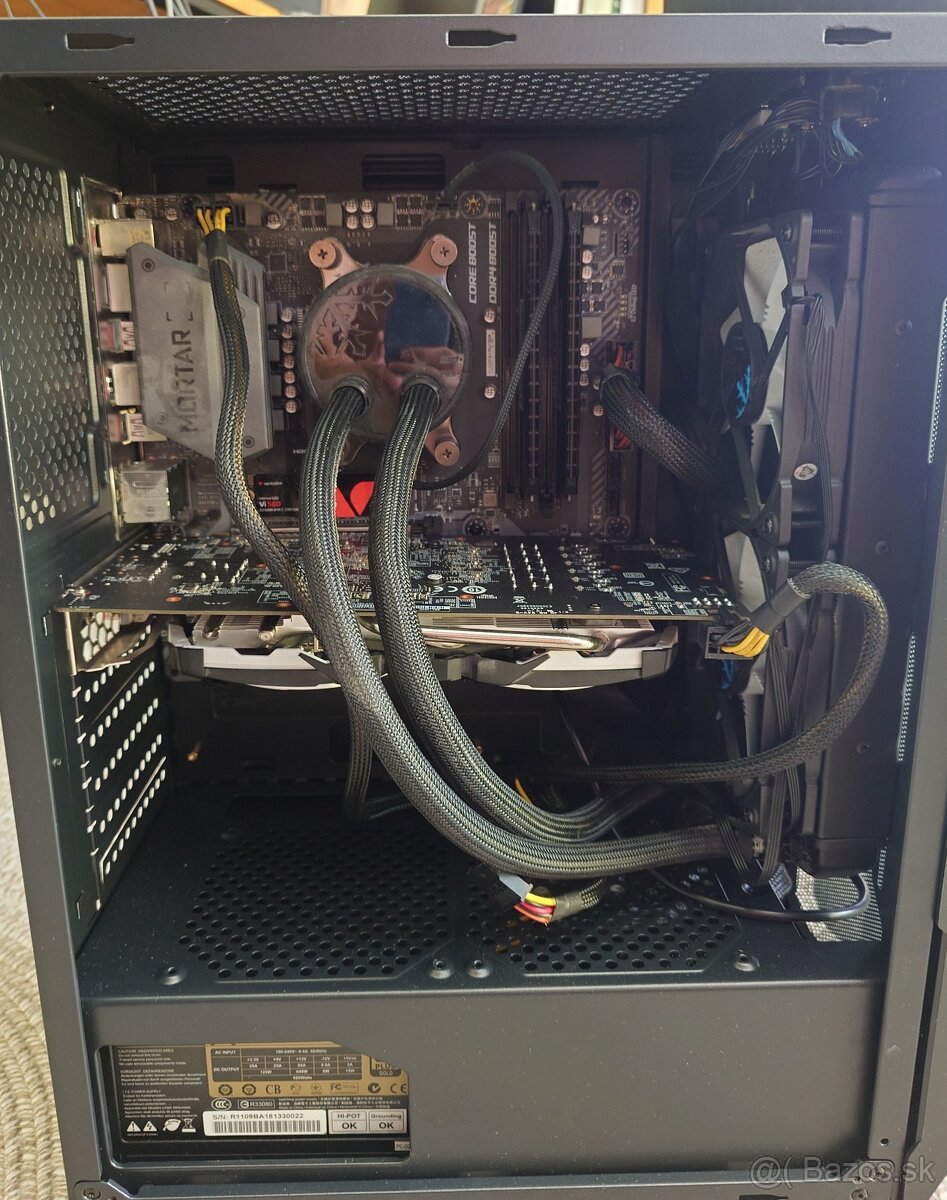 Predam PC AMD Ryzen 7, vodne chladenie, 32GB RAM, 8GB GPU - 2
