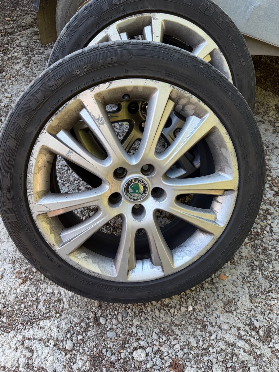 skoda hlinkove disky r18 - 2