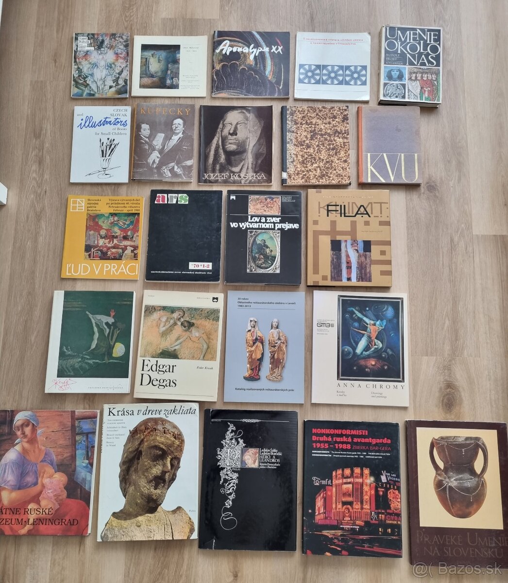 Knihy o umelcoch a umení 3/5 - 2