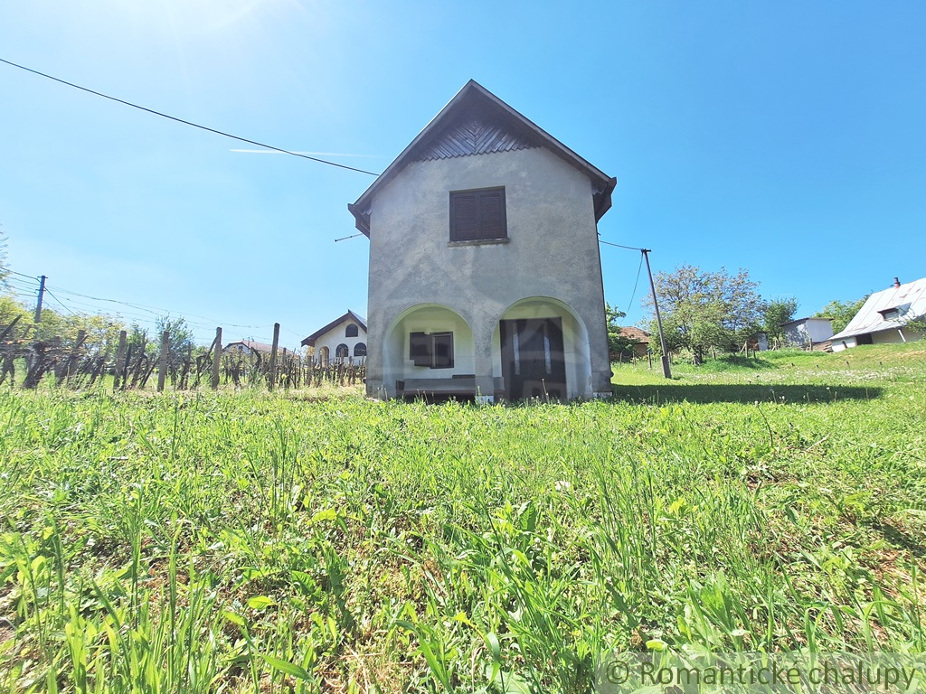 Poschodová chatka s vinohradom v malebnej dedinke Modrany - 2