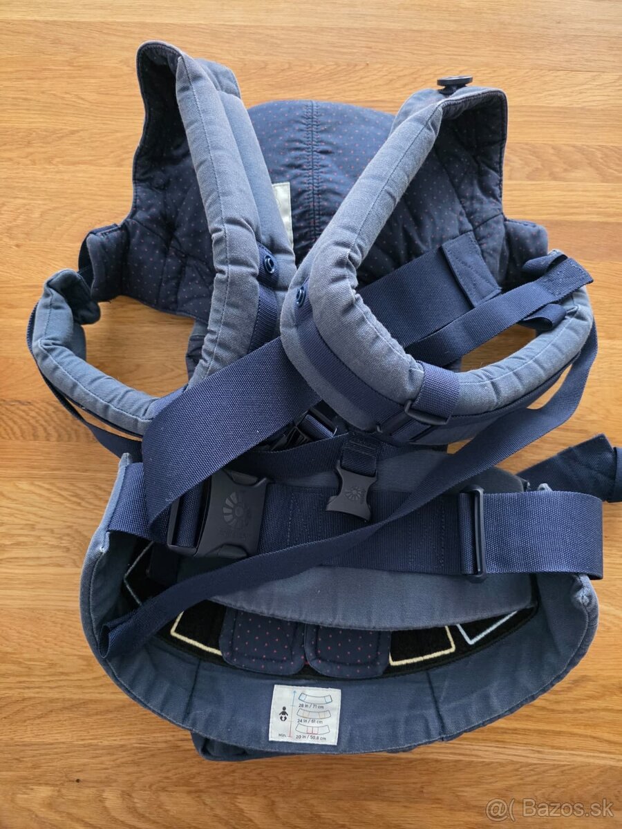 ERGOBABY Detský Nosič Omni 360 - Navy Mini Dots - 2